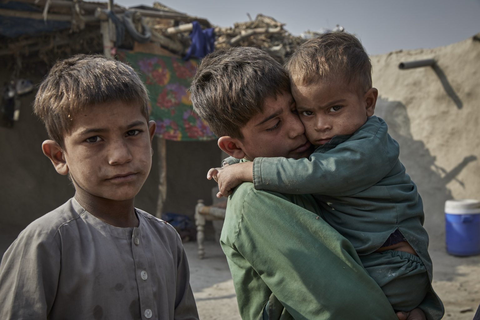 Afghanistan. Displaced families struggle to survive in Jalalabad