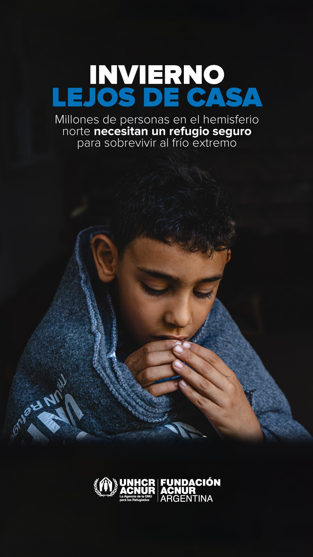 Invierno lejos de casa: millones de personas en el hemisferio norte necesitan un refugio seguro para sobrevivir al frío extremo