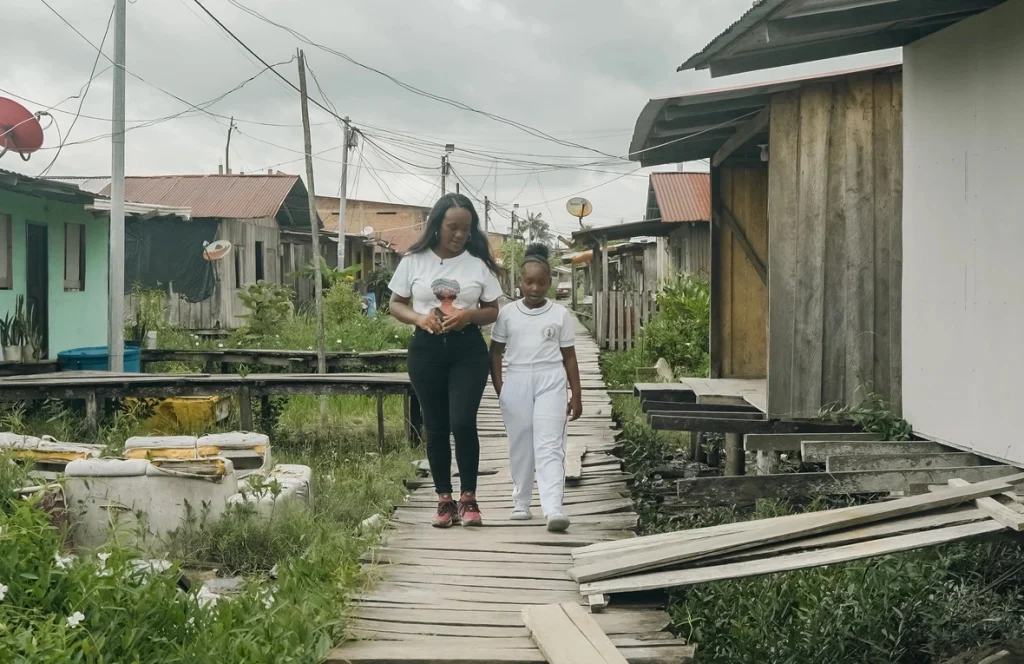 Barrio Unión Victoria, en San Andrés de Tumaco, Colombia. En este municipio, 190.192 personas han sido víctimas de desplazamiento forzado. © ACNUR