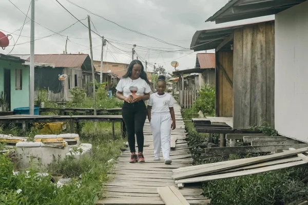 Barrio Unión Victoria, en San Andrés de Tumaco, Colombia. En este municipio, 190.192 personas han sido víctimas de desplazamiento forzado. © ACNUR