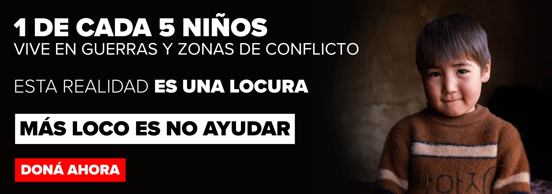 Más Loco es no ayudar_Niñez